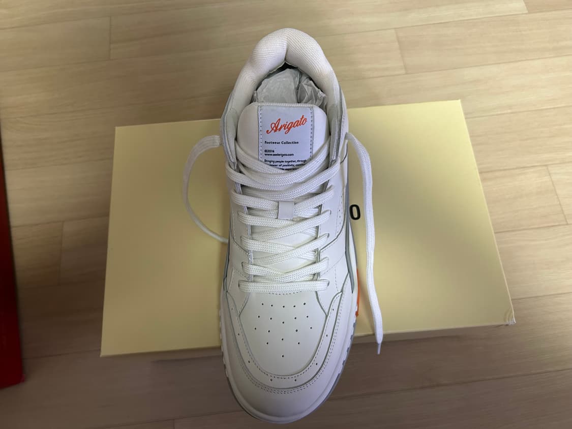 악셀 아리가토  Area Lo 화이트 스니커즈 아레아 상품이미지4