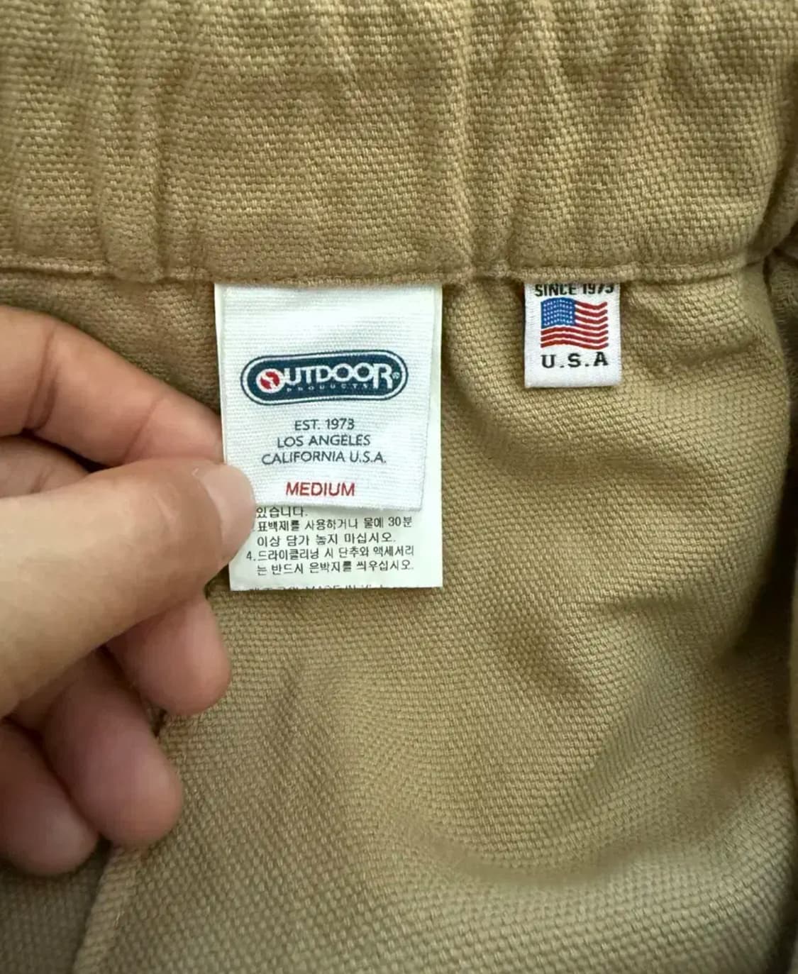 아웃도어 프로덕츠 베이지 워크 숏팬츠(M,새상품) 상품이미지6