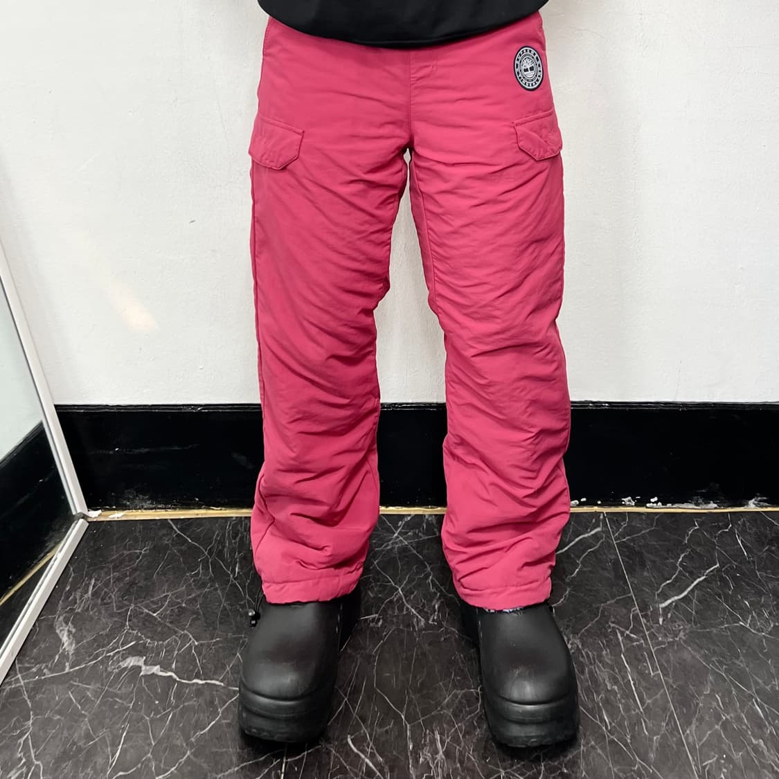 슈프림 x 팀버랜드 21FW 리버시블 립스탑 팬츠 버건디 상품이미지2