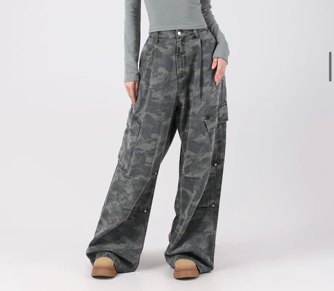 어반드레스 카고팬츠 카모 xs 상품이미지3