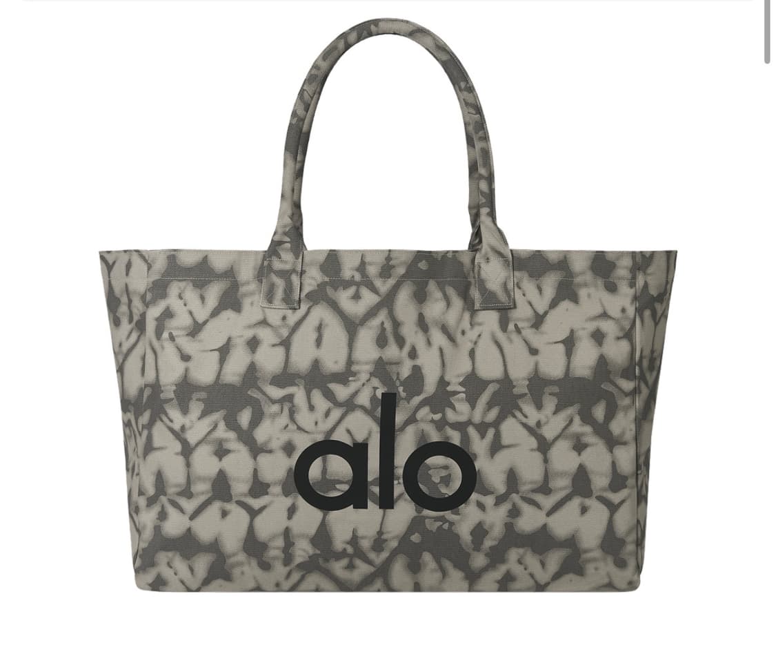 알로 요가 아이코닉 쇼퍼 토트 백 그레이 타이다이 상품이미지1
