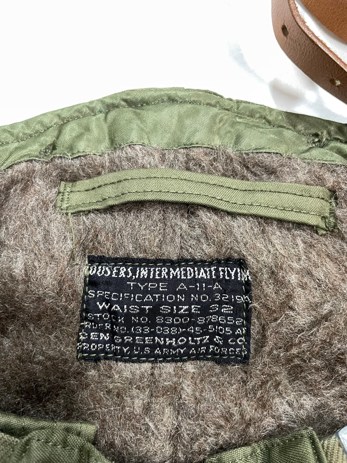 1940’s WW2 미군 A-11 플라이트 팬츠 상품이미지7