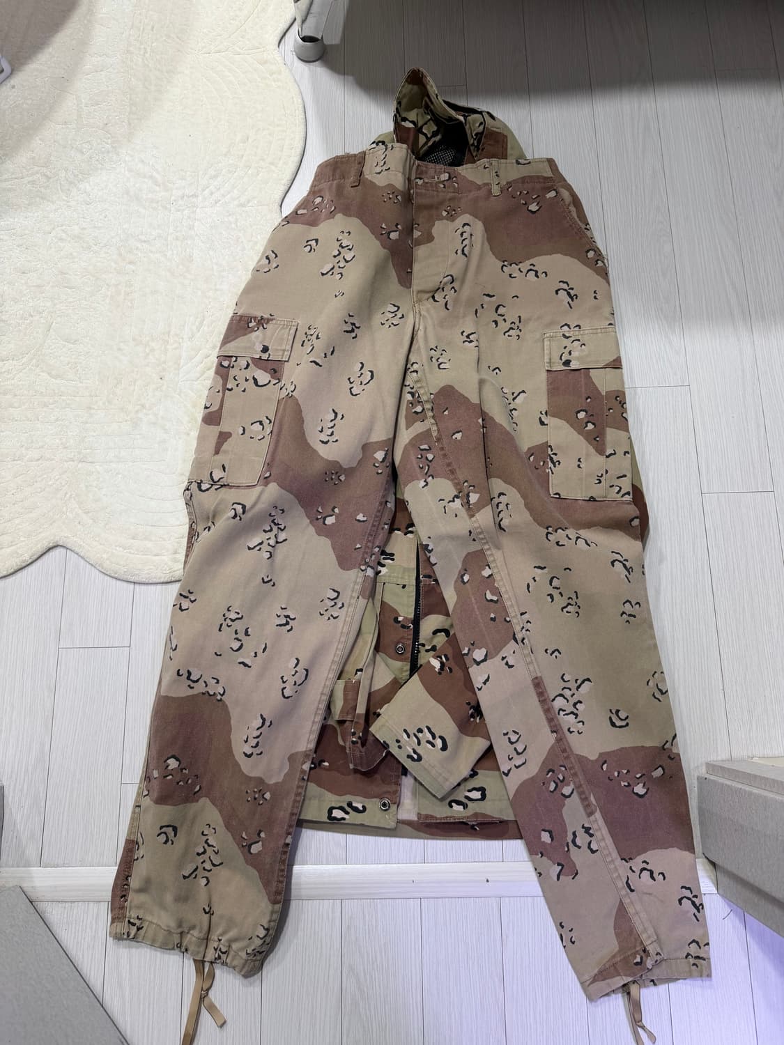 밀리터리 자켓 바지 세트 상품이미지3