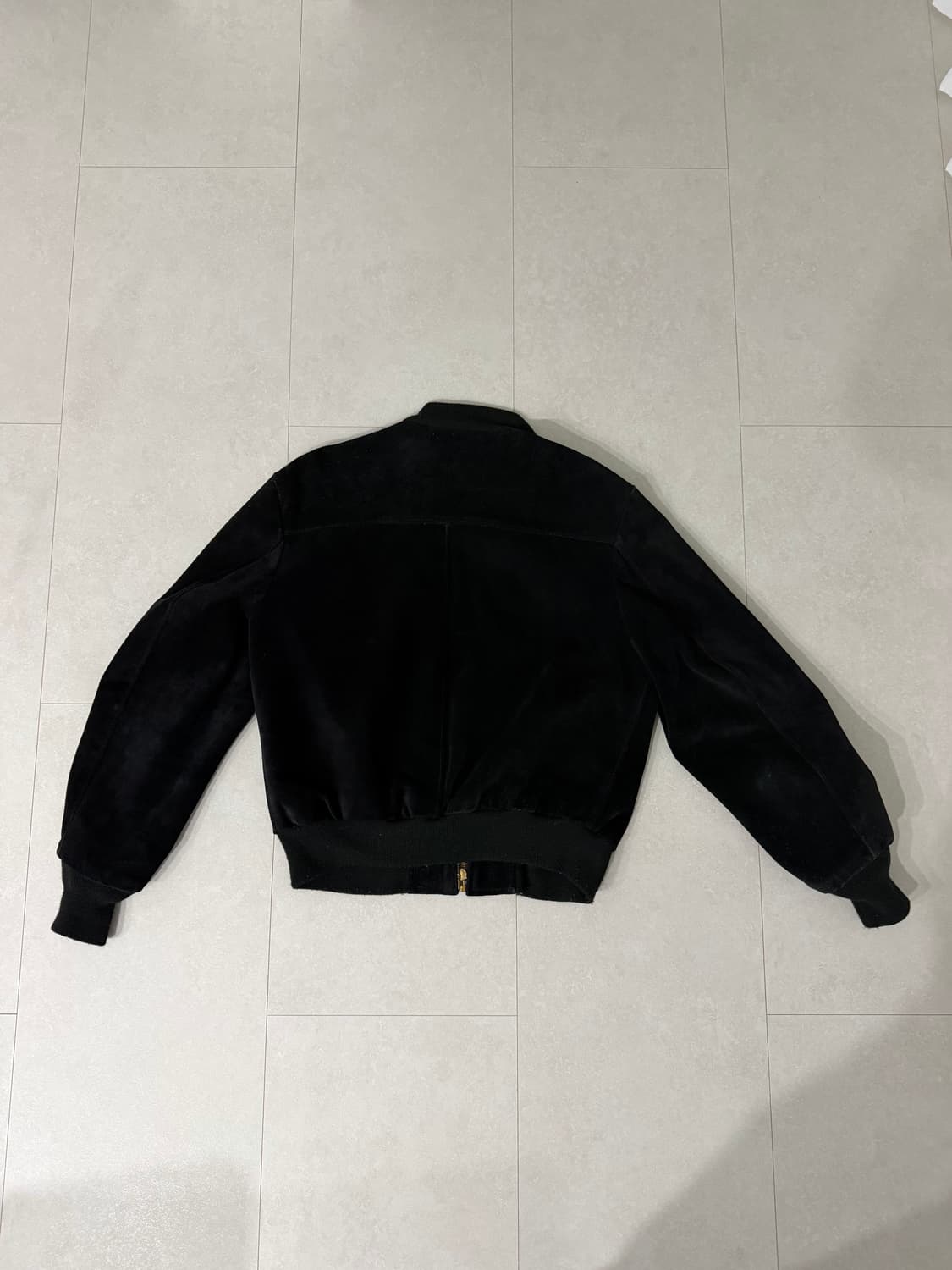 쇼트 스웨이드 자켓 블랙 42 schott 상품이미지2