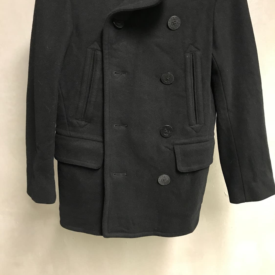 폴로 랄프로렌 블랙 피코트 S(W) 상품이미지3