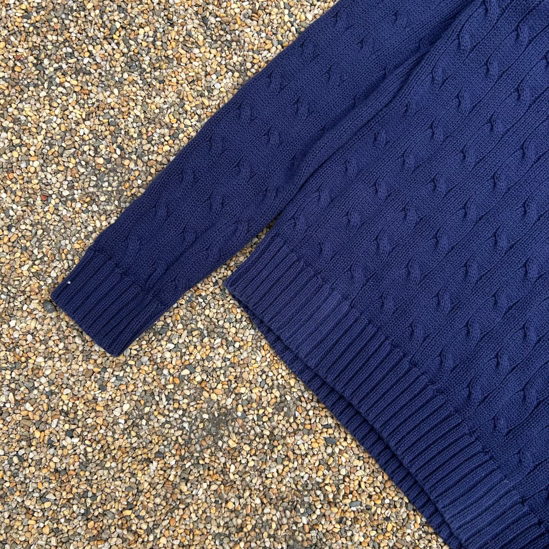 폴로(POLO RalphLauren)네이비 케이블 니트 상품이미지3