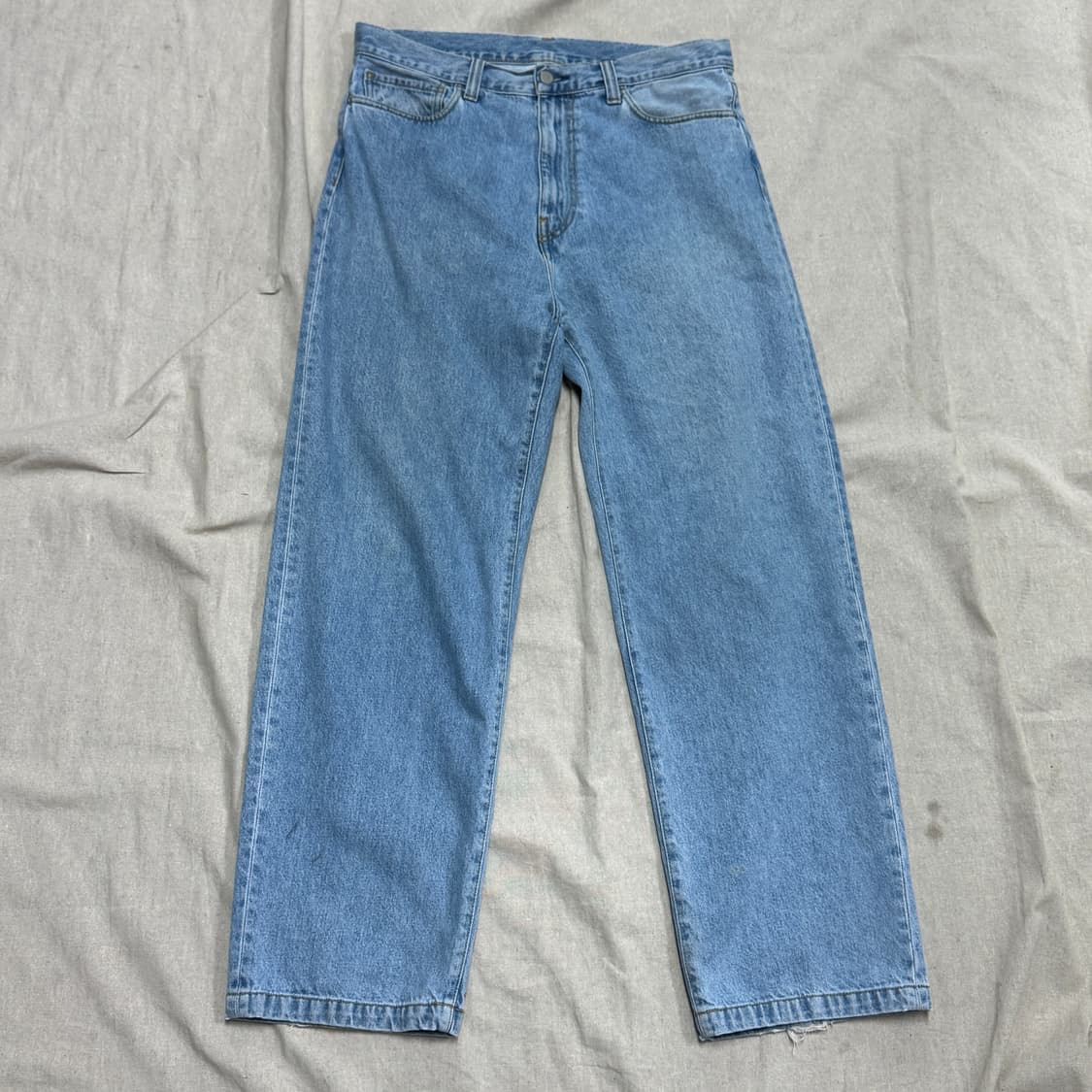 칼하트 포켓패치 중청 데님팬츠 32 상품이미지3