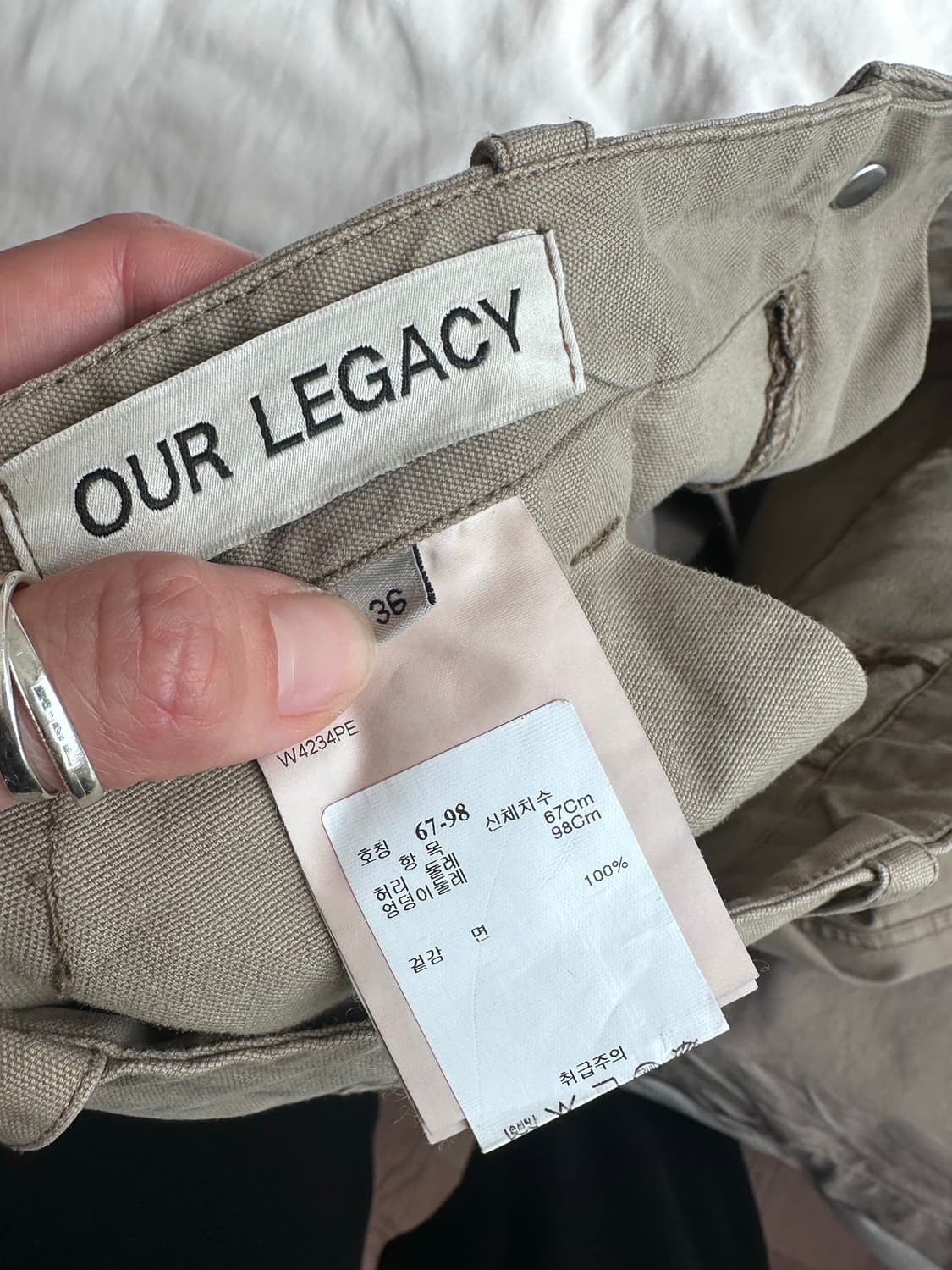 아워레가시 peak cargo 36사이즈 상품이미지4