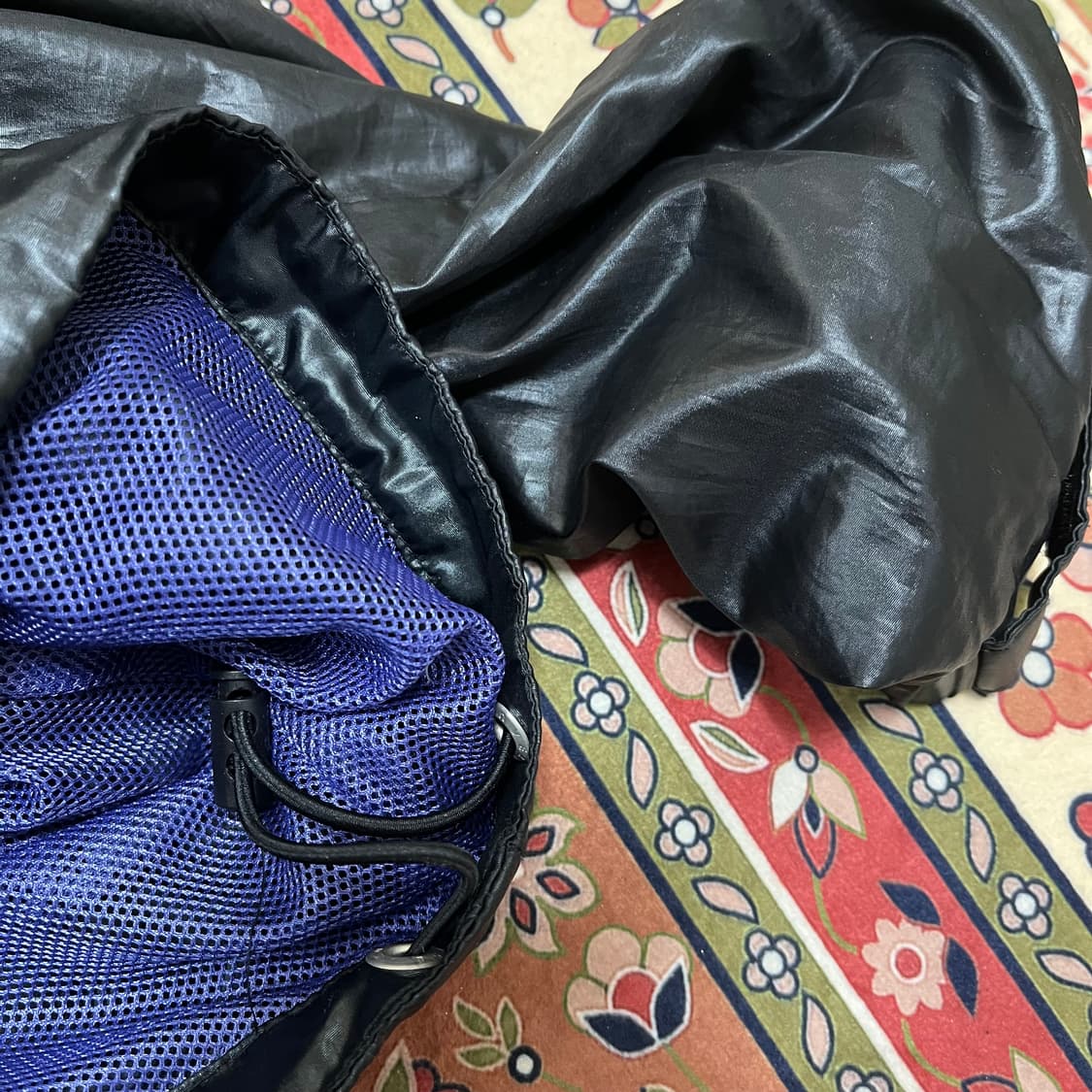 컨버스 원스타 로고 유광 바람막이 후드 자켓 L/100 상품이미지5