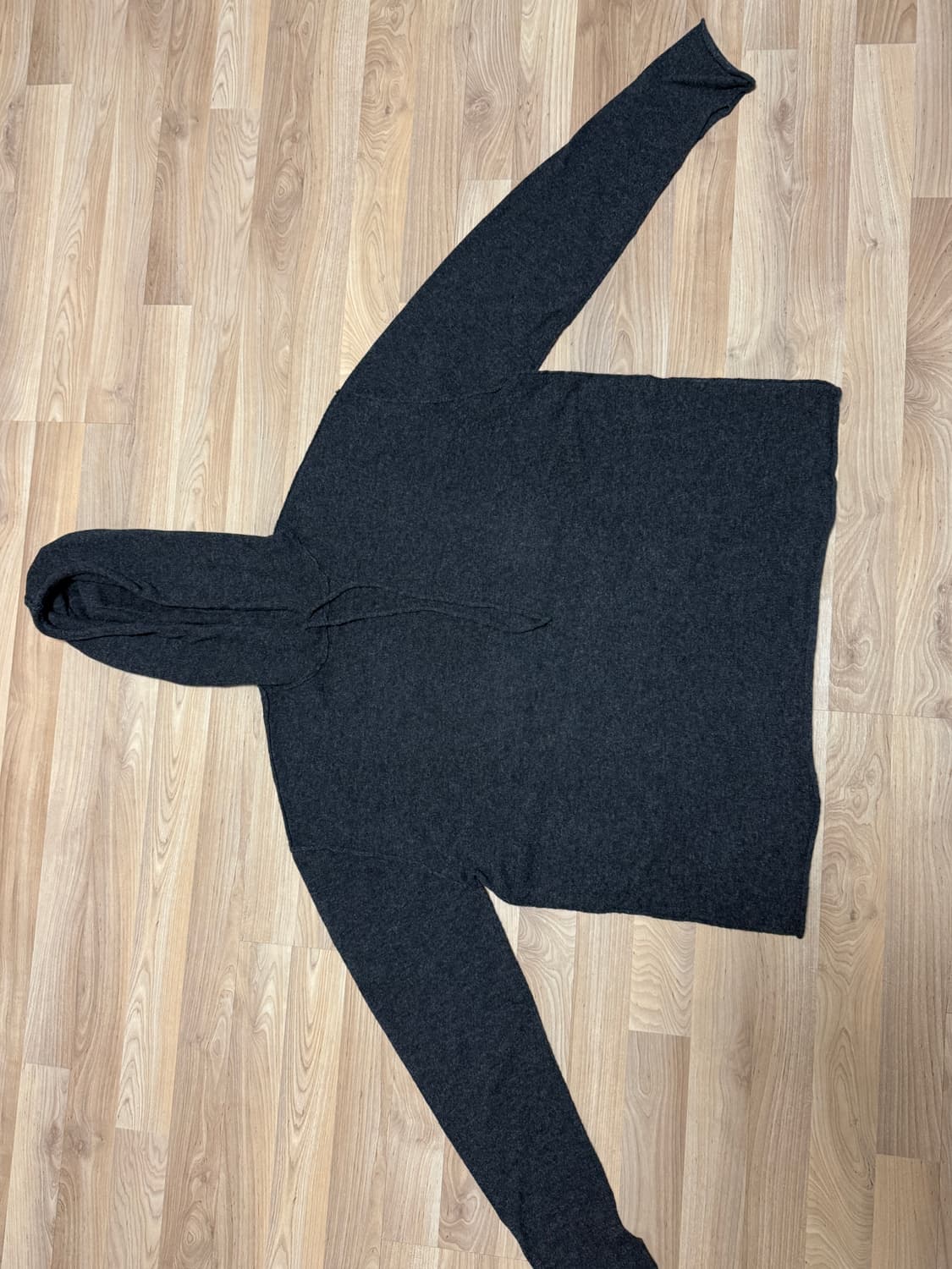 부희 buhee 울 캐시미어 후디 니트 상품이미지5