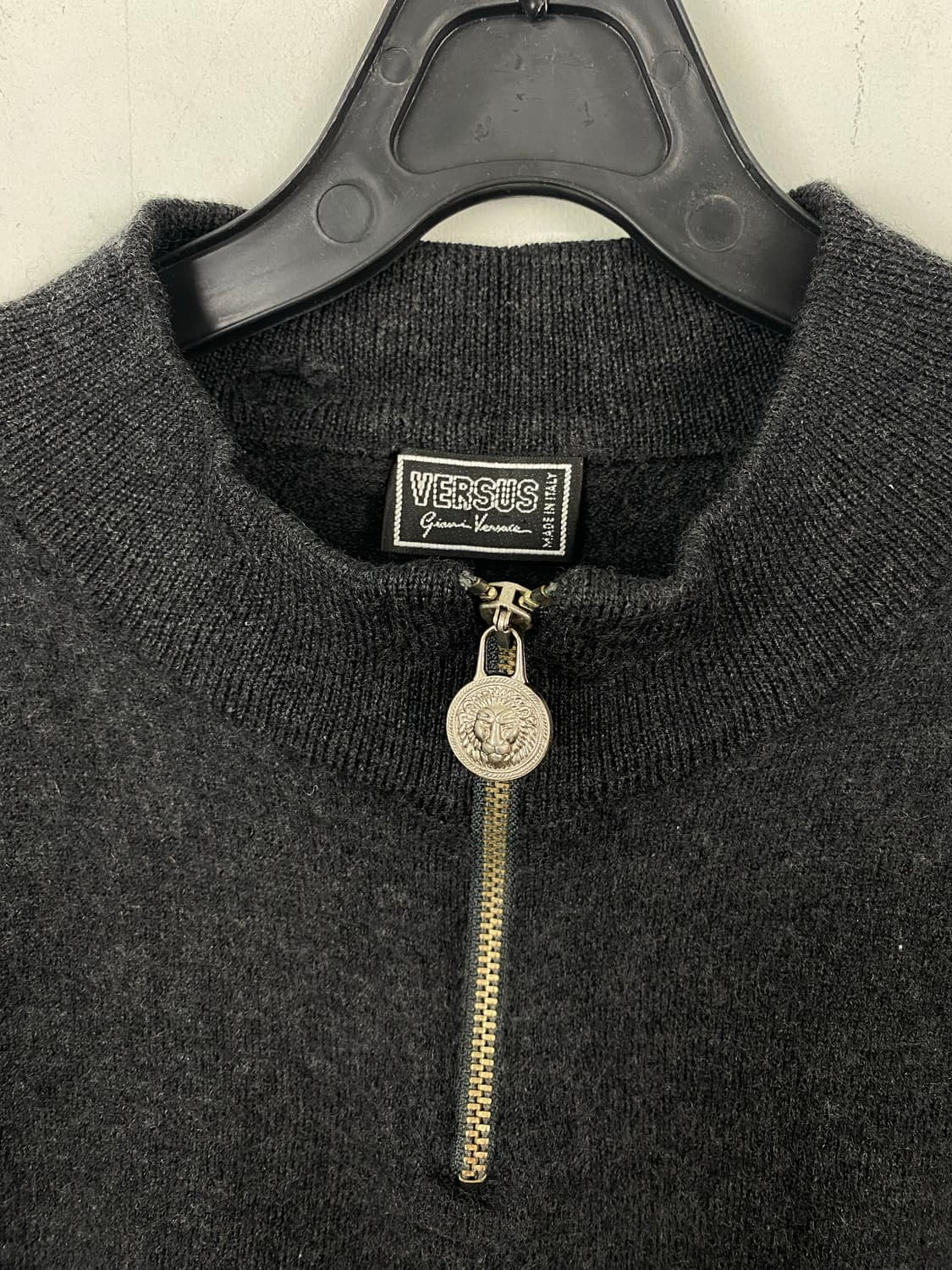 베르수스 베르사체 Versace 울 반집업 니트 <584> 상품이미지3