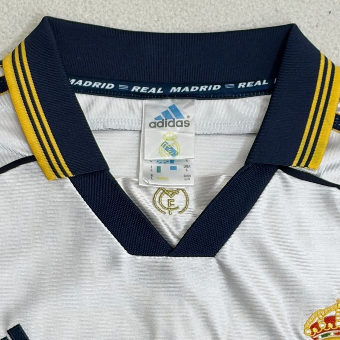 ADIDAS 레알 마드리드 99-00 홈저지 L 상품이미지4