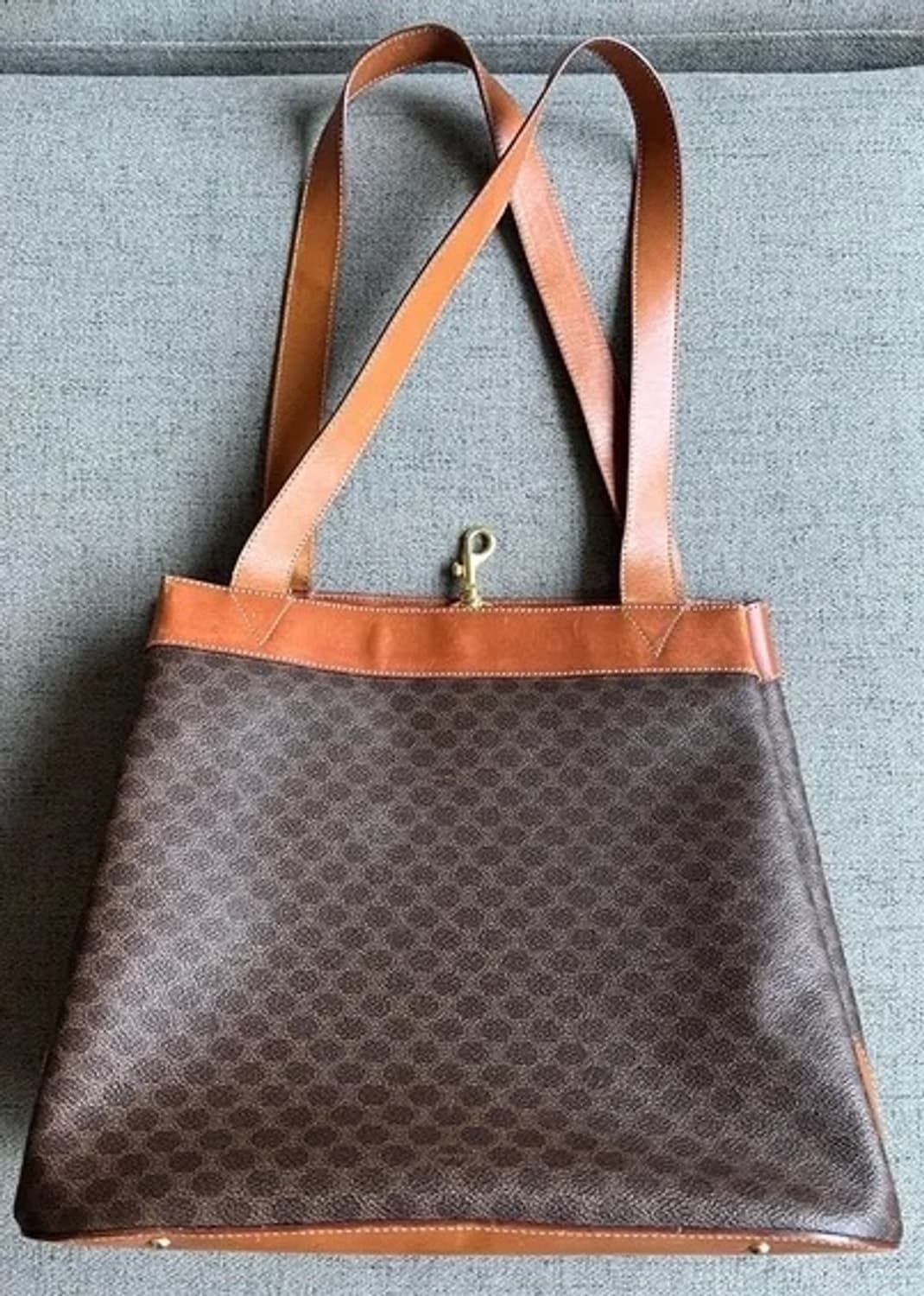 [정품] 셀린느 빈티지 클래식 캔버스 토트백 상품이미지4