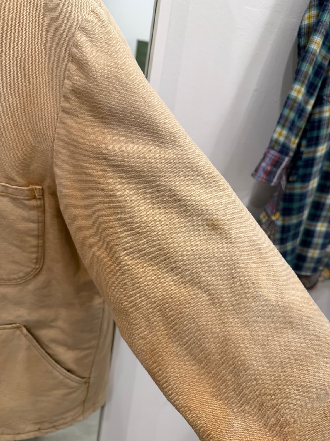 90s Bercowear 빈티지 덕 캔버스 헌팅 초어 자켓 (USA) 상품이미지9