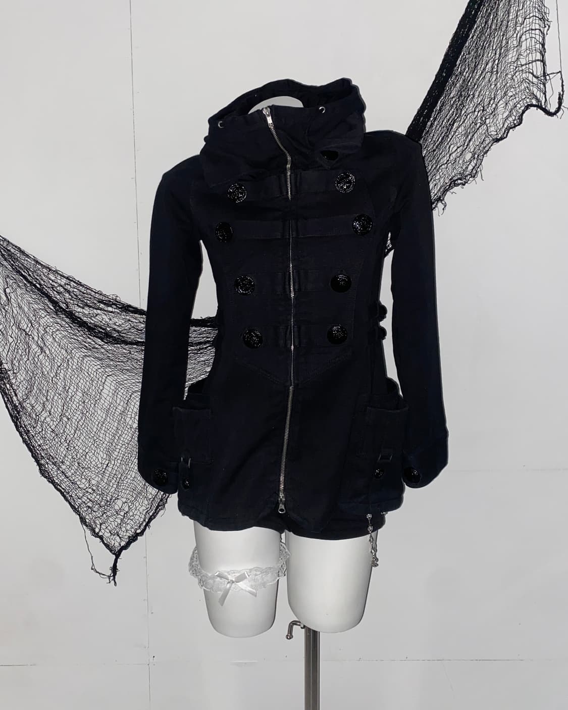 ꒰ঌ BACKS 00‘s 하이넥 집업 자켓 ໒꒱ 상품이미지1