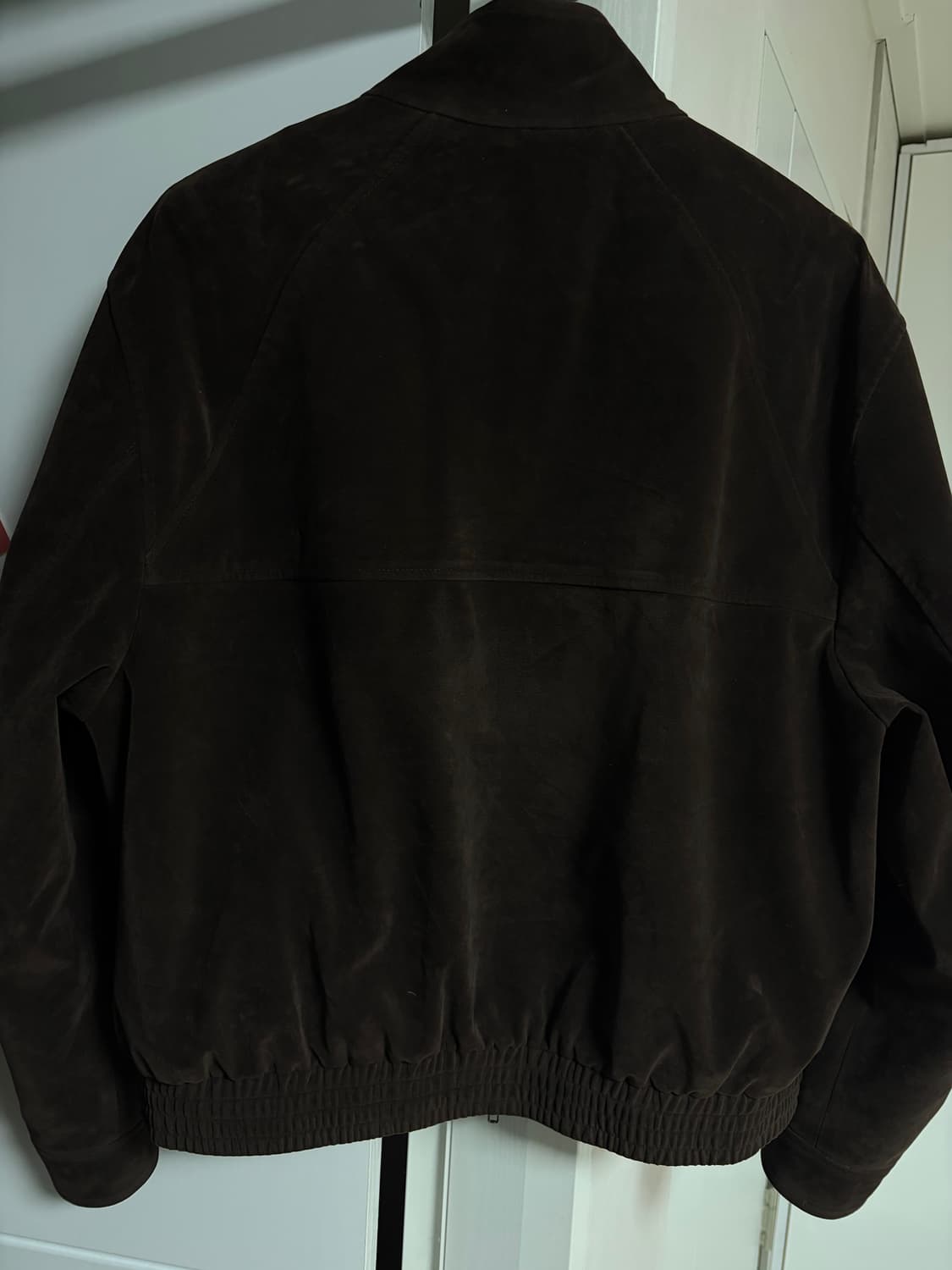 주앙옴므 스웨이드 해링턴 자켓 브라운 색상 M 상품이미지3