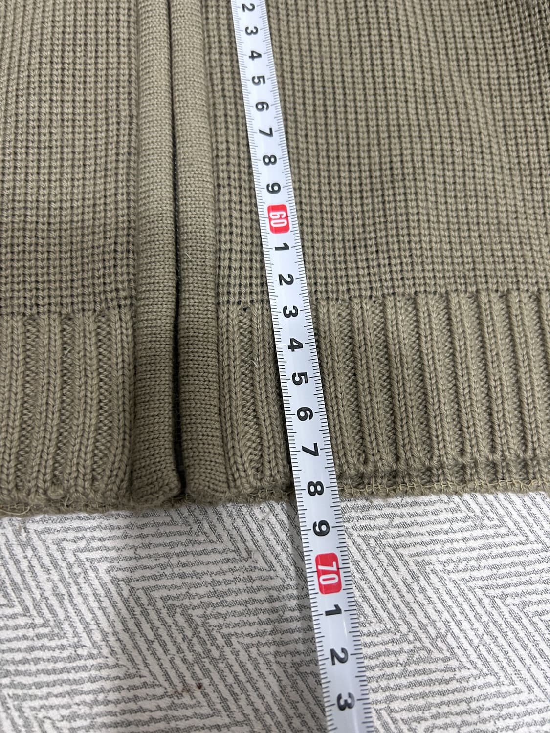 라코스테 울 니트 집업 가디건 남성 100-105사이즈 상품이미지10