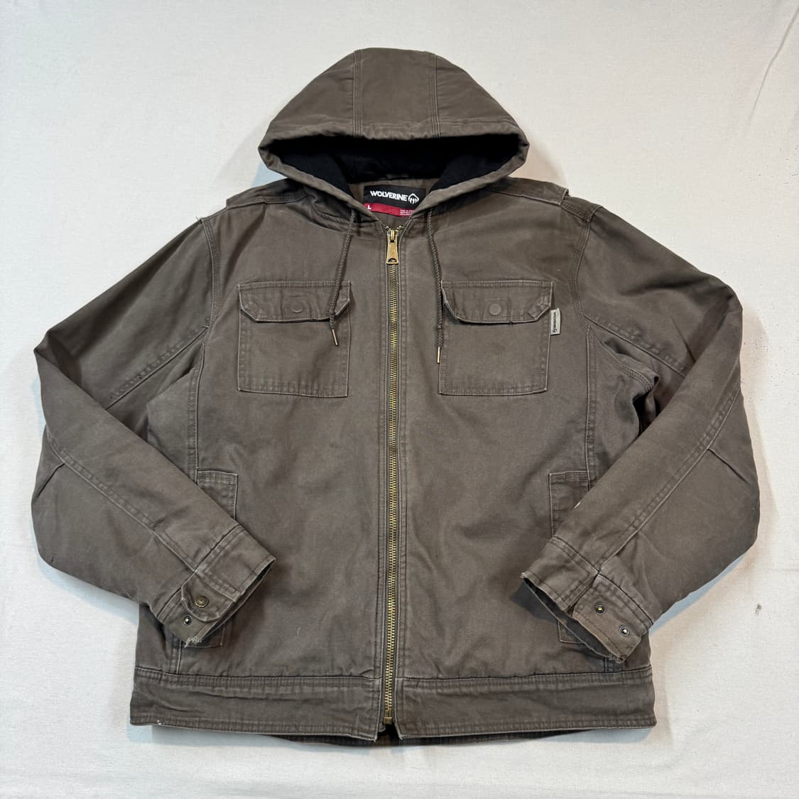 L) WOLVERINE 울버린 USA 워크웨어 덕 액티브 자켓 상품이미지1