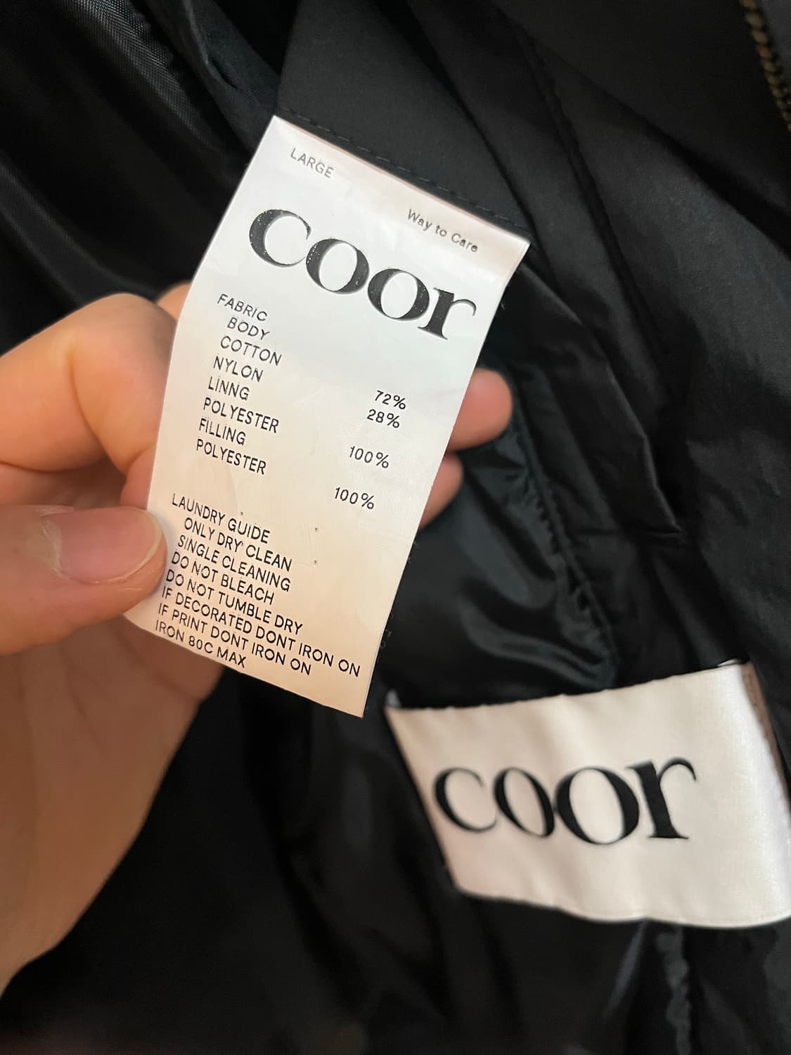 쿠어 퍼프 플라이트 MA-1 상품이미지2