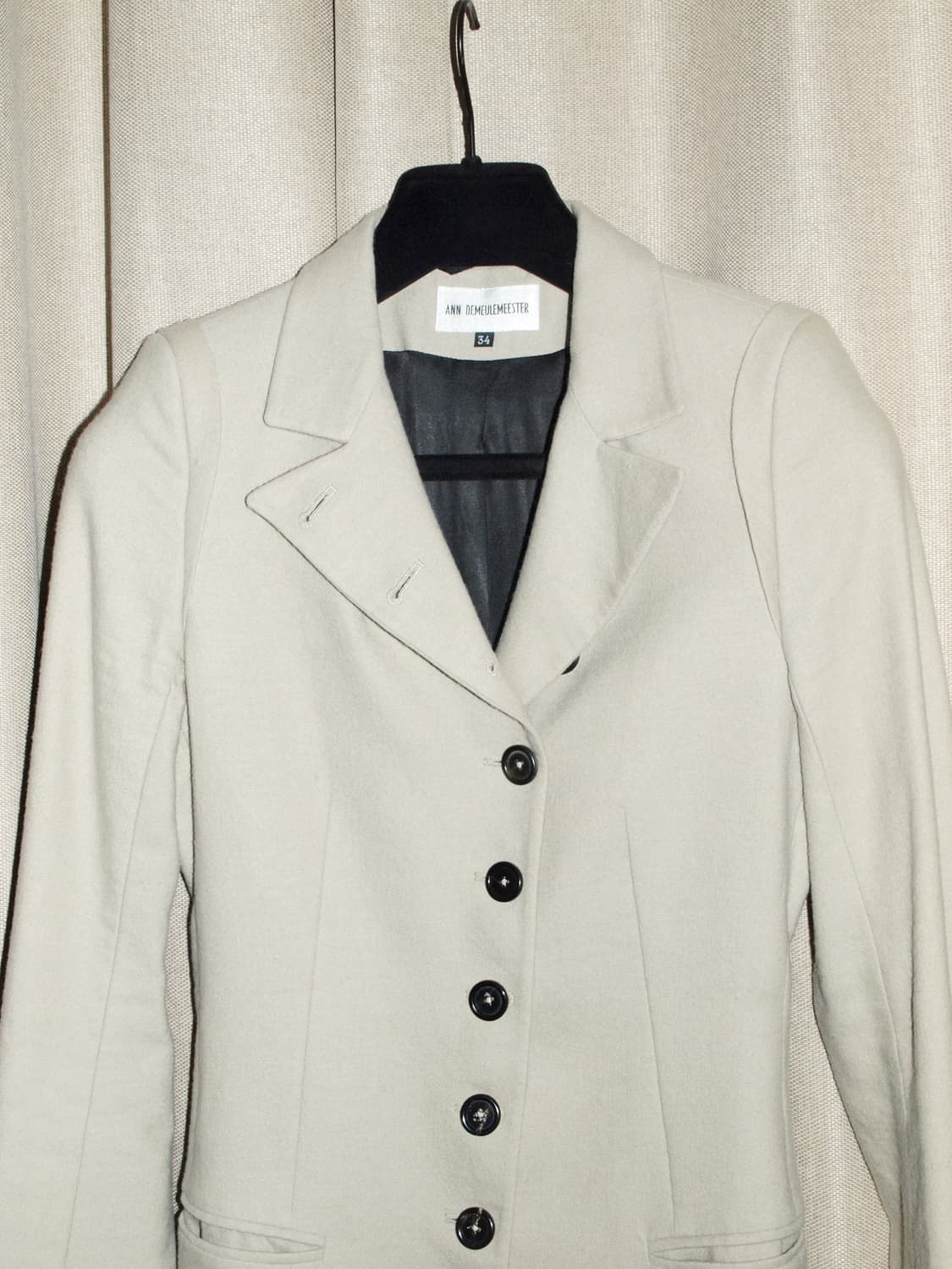 Wool Linen Single Coat 상품이미지5