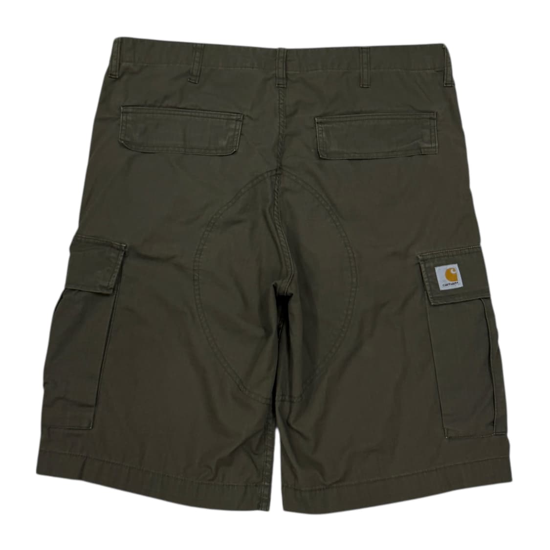 칼하트 WIP 레귤러 카고 하프 쇼츠 반바지 카키 36 상품이미지1