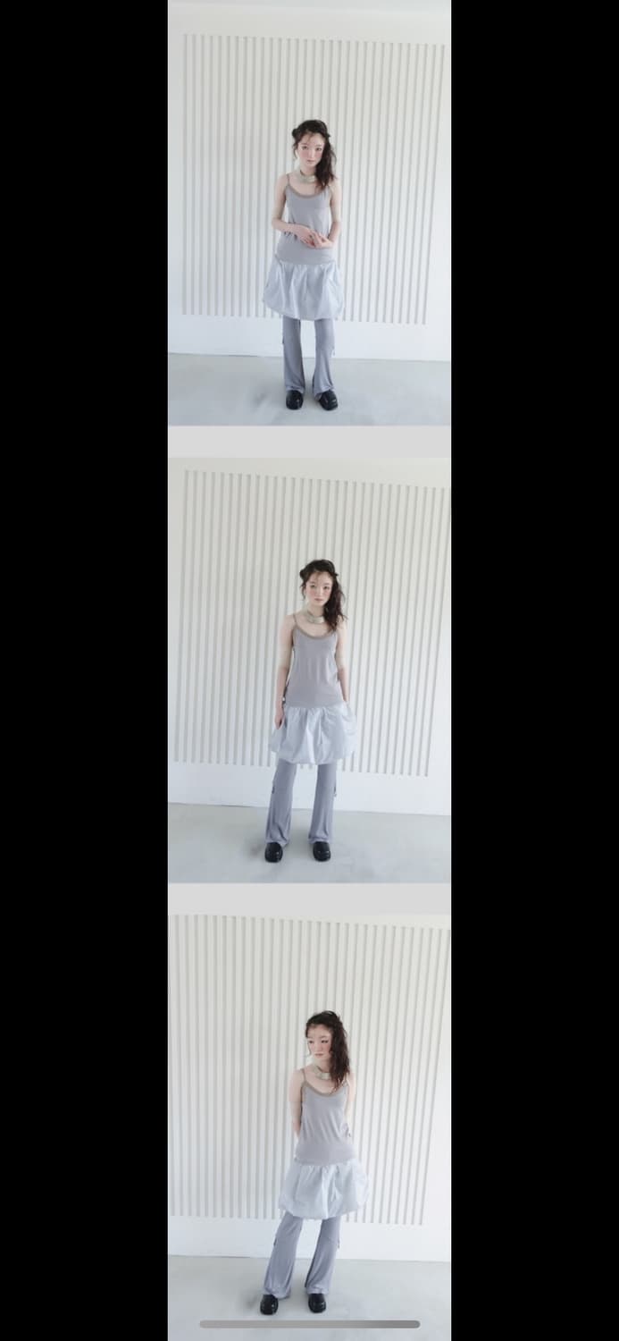 샵페어리 볼륨 져지 드레스  상품이미지2