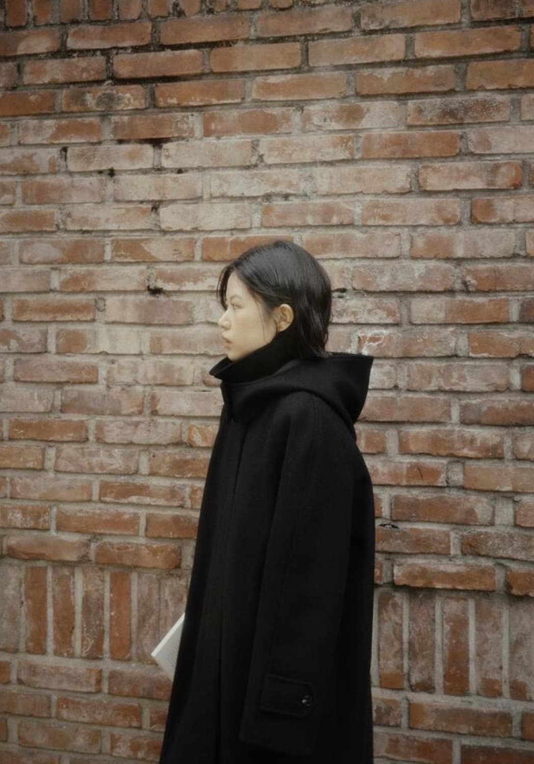 Balmacaan hooded coat 상품이미지3