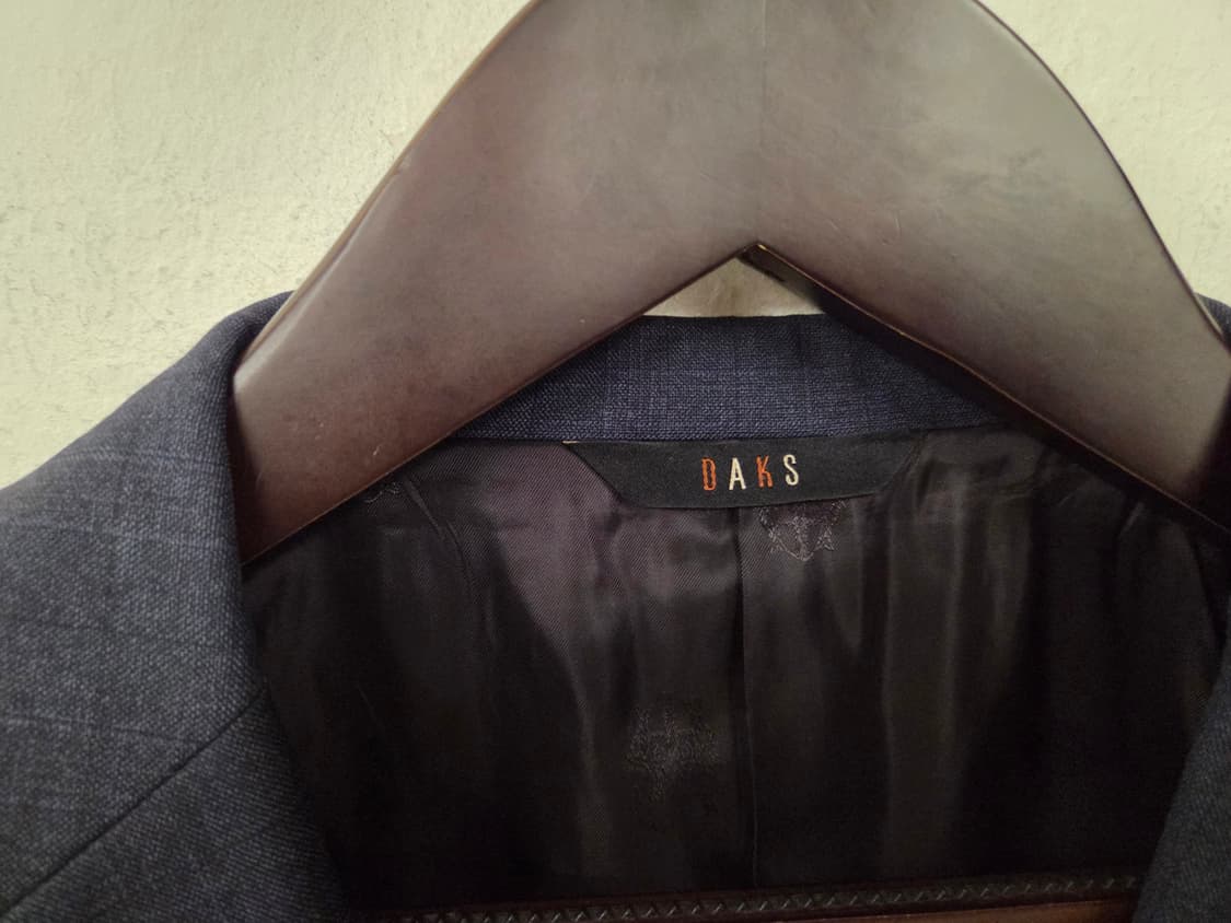 닥스 네이비 체크 정장 세트 (97/82) 상품이미지3