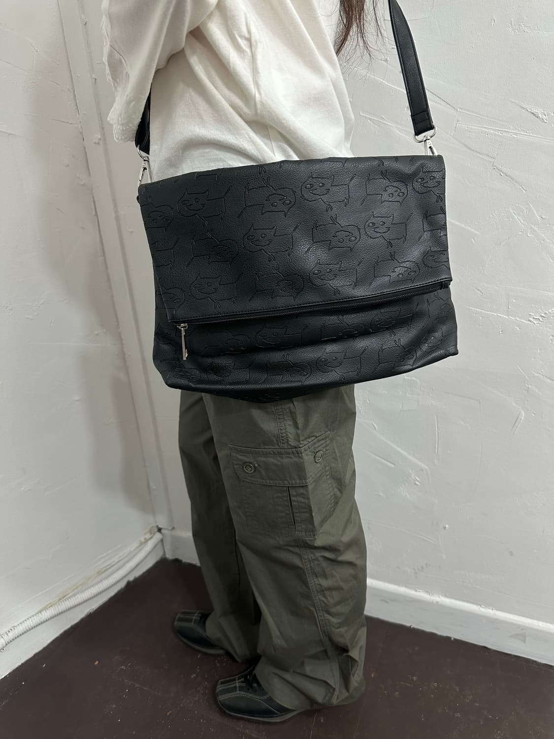 cat leather bag 상품이미지6