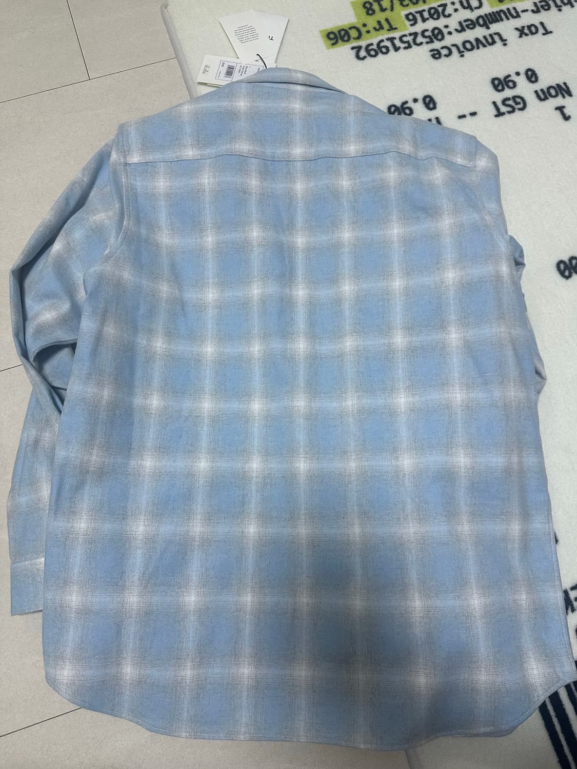 띠어리 어빙 셔츠 새상품 판매 상품이미지4