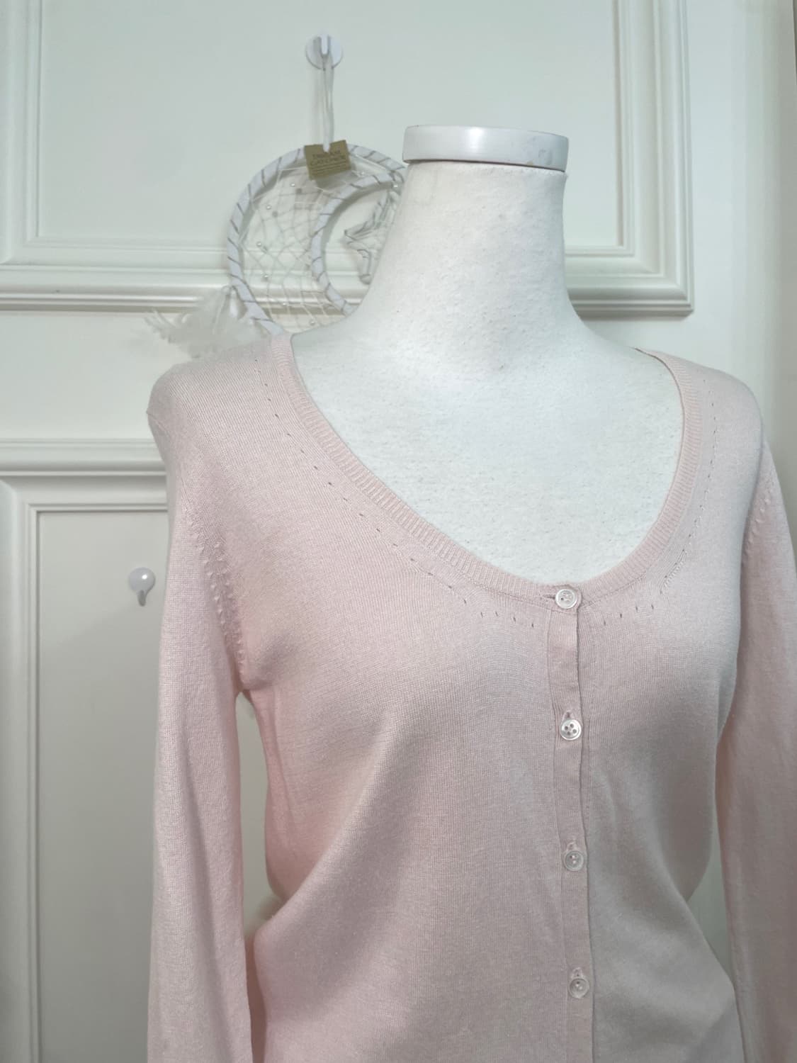 strawberry pink long sleeve cardigan 상품이미지6