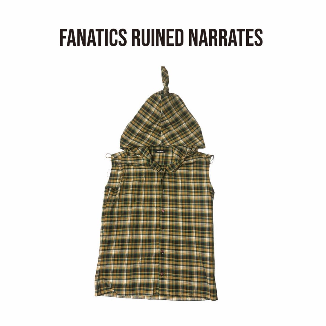 [48]라프시몬스 16SS 체크 후드 베스트 셔츠  상품이미지1