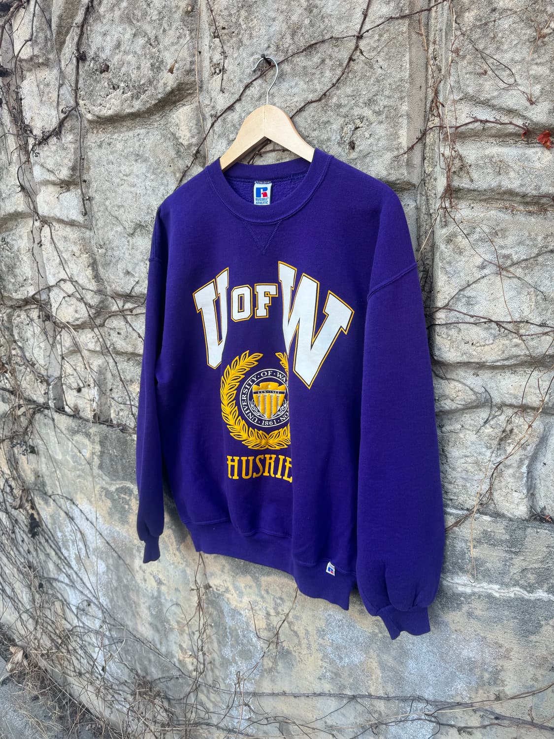 90s 러셀 애슬레틱 빈티지 프린팅 배기 스웻 셔츠 맨투맨 xl 상품이미지3