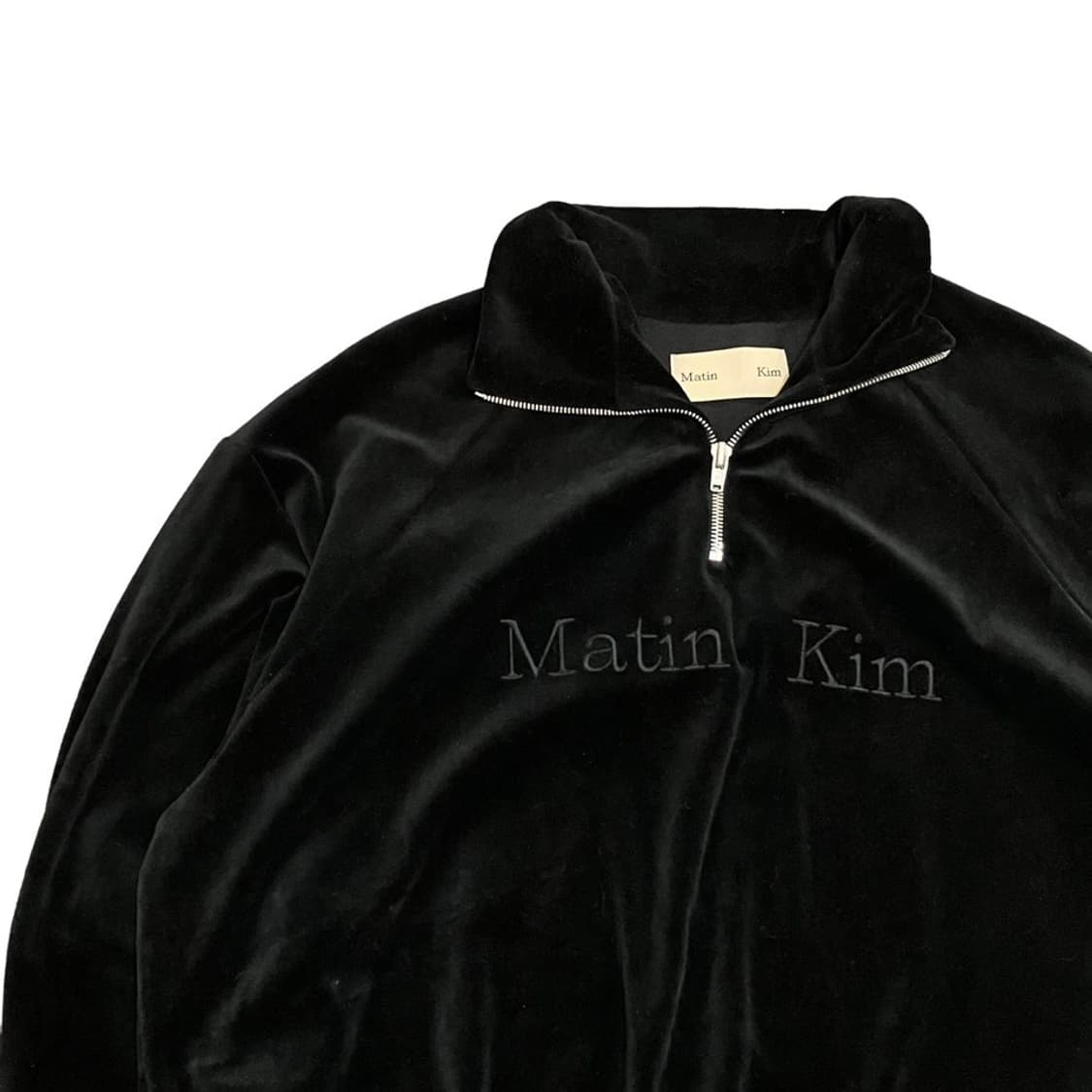 마뗑킴 로고 반집업 맨투맨 상품이미지4