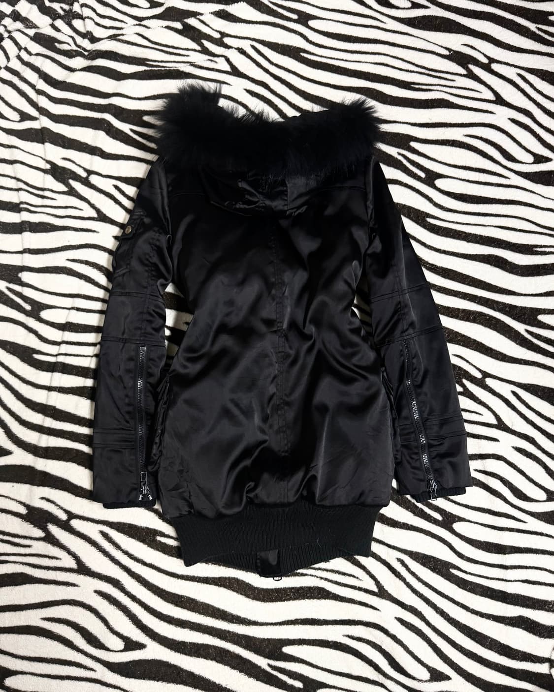 Mars gold botton fur puffer jacket 상품이미지3