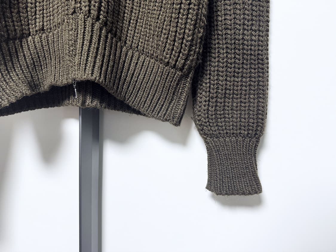 RELIVE(릴리브) / 헤비웨이트 집업 가디건 상품이미지3