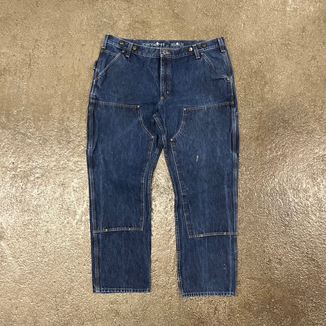 Carhartt 데님 더블니 워크 팬츠 (40) 상품이미지1