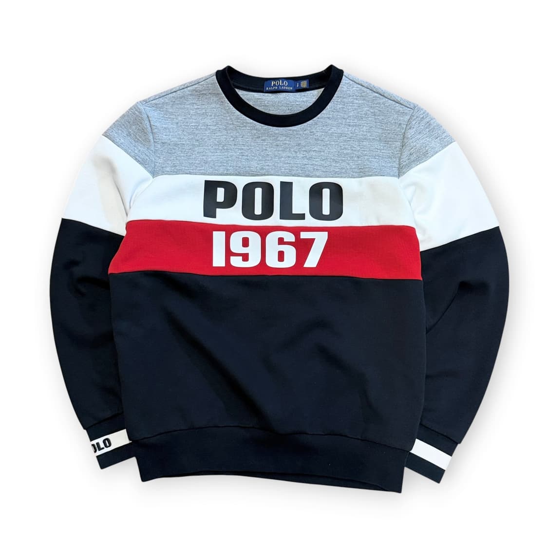 폴로 랄프로렌 1967 컬러블럭 스웻셔츠  상품이미지1