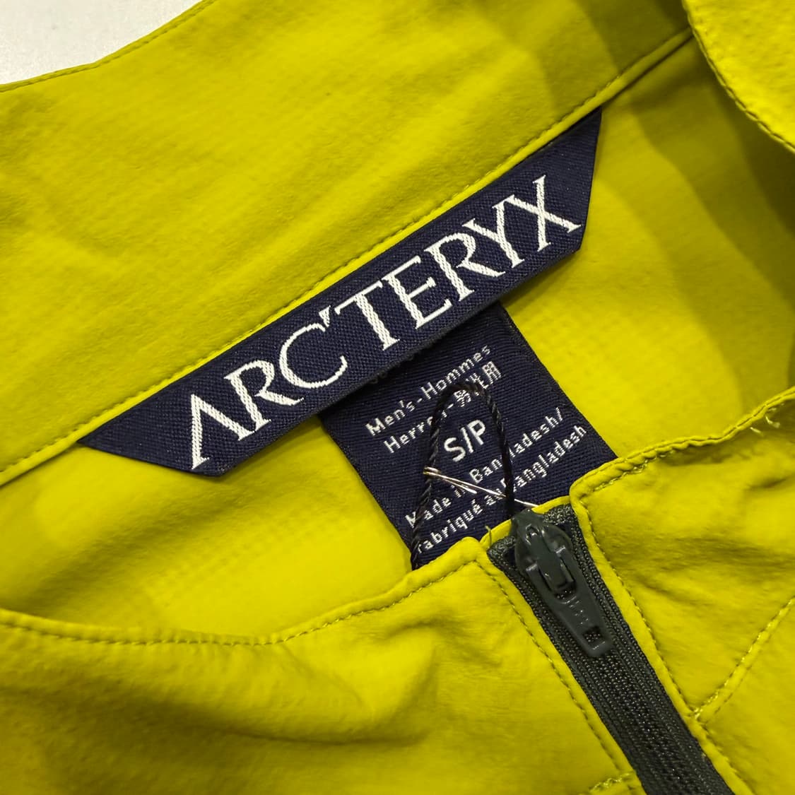 [S] 아크테릭스 인센도 연두 바람막이 자켓 B312 상품이미지5
