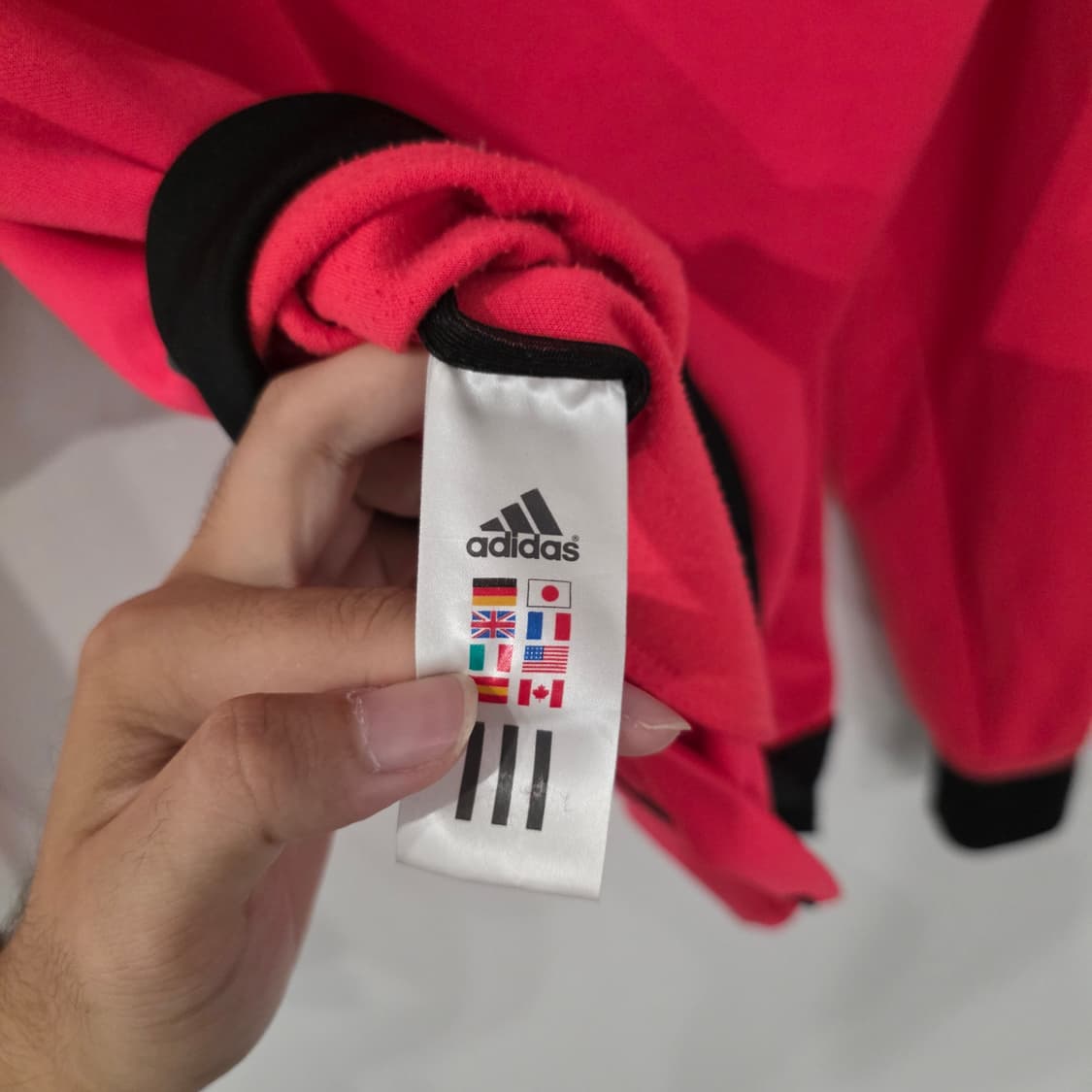 아디다스 후드집업 핑크 S 상품이미지6