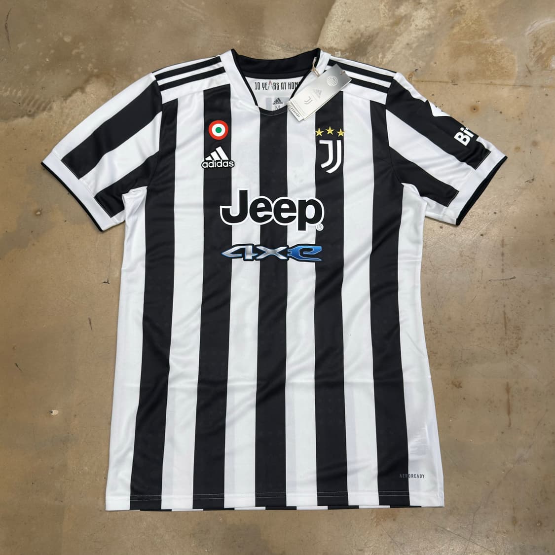 M 새상품 아디다스 20-21 유벤투스 홈 키엘리니 싸인 유니폼 상품이미지2