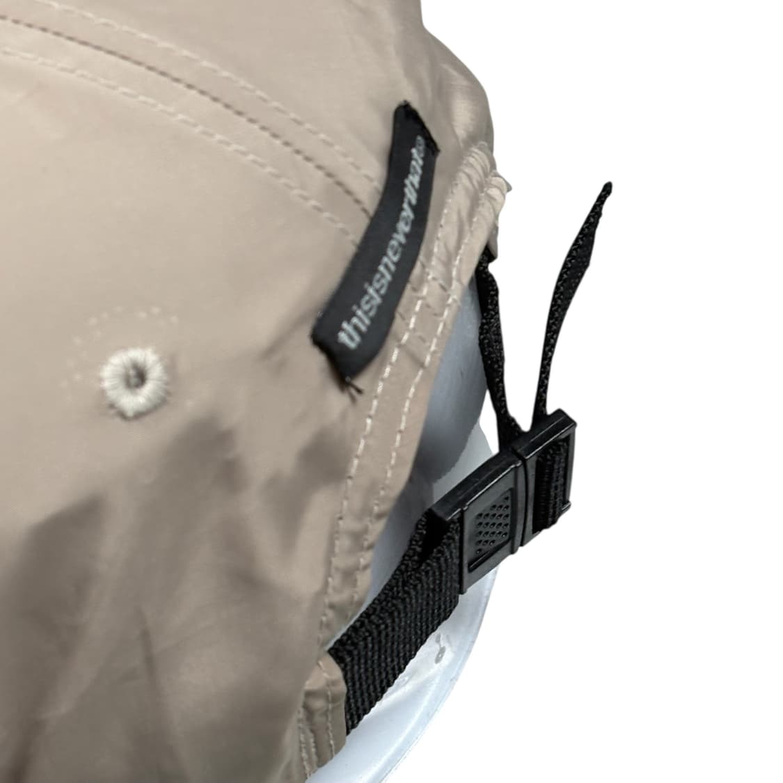 디스이즈네버댓 오트밀컬러 나일론 볼캡 상품이미지3