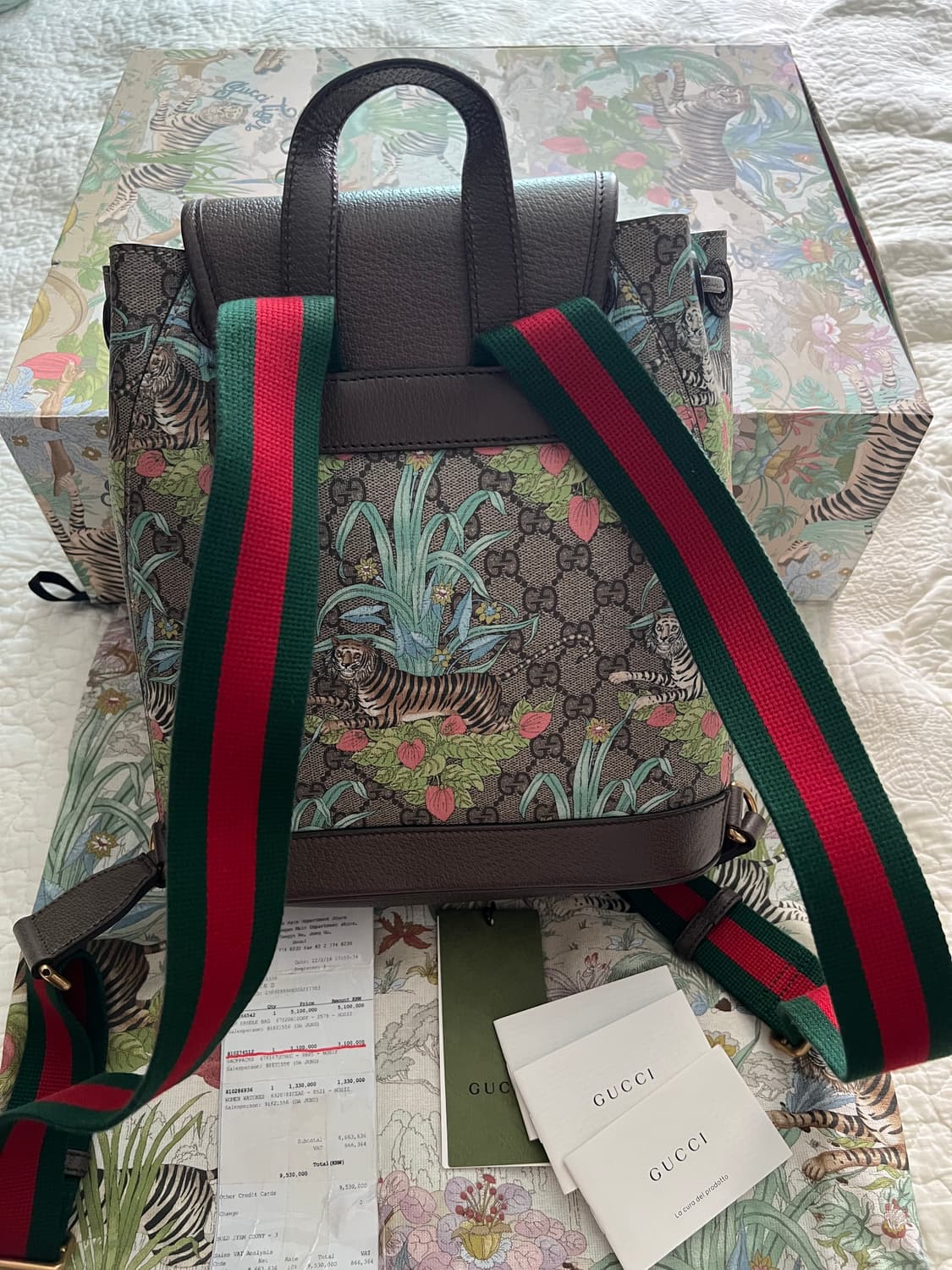 구찌 타이거 백팩 [새상품] 상품이미지4