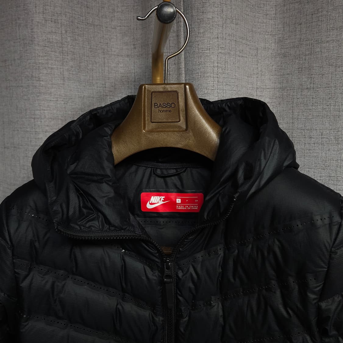 S ) 나이키 여성 에어로 로프트 구스 경량 후드 롱패딩 상품이미지2