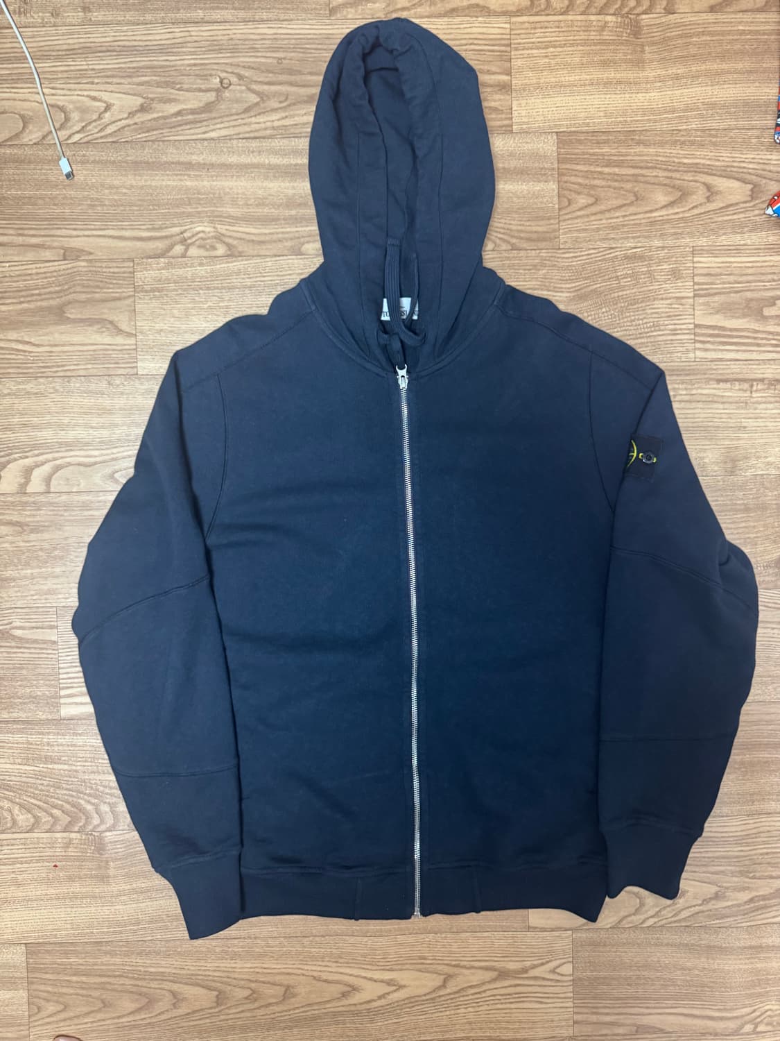 L 24ss 스톤아일랜드 후드집업 네이비 상품이미지2