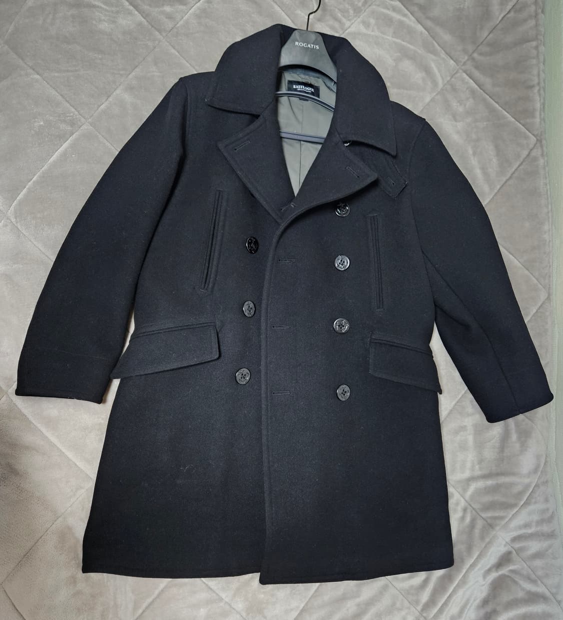 [M사이즈] 이스트로그 피코트 블랙 상품이미지2