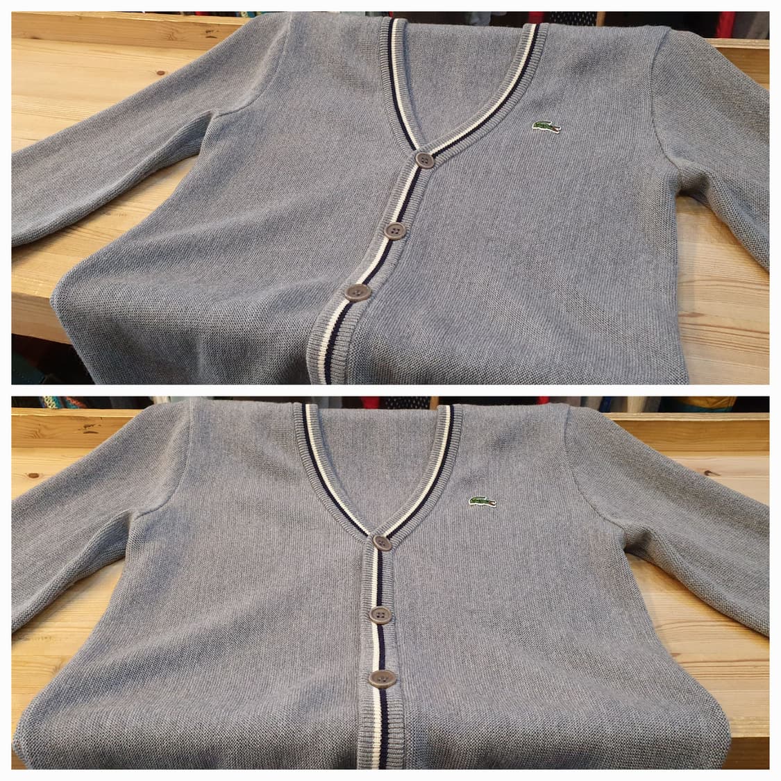 95.라코스테 울 가디건 상품이미지4