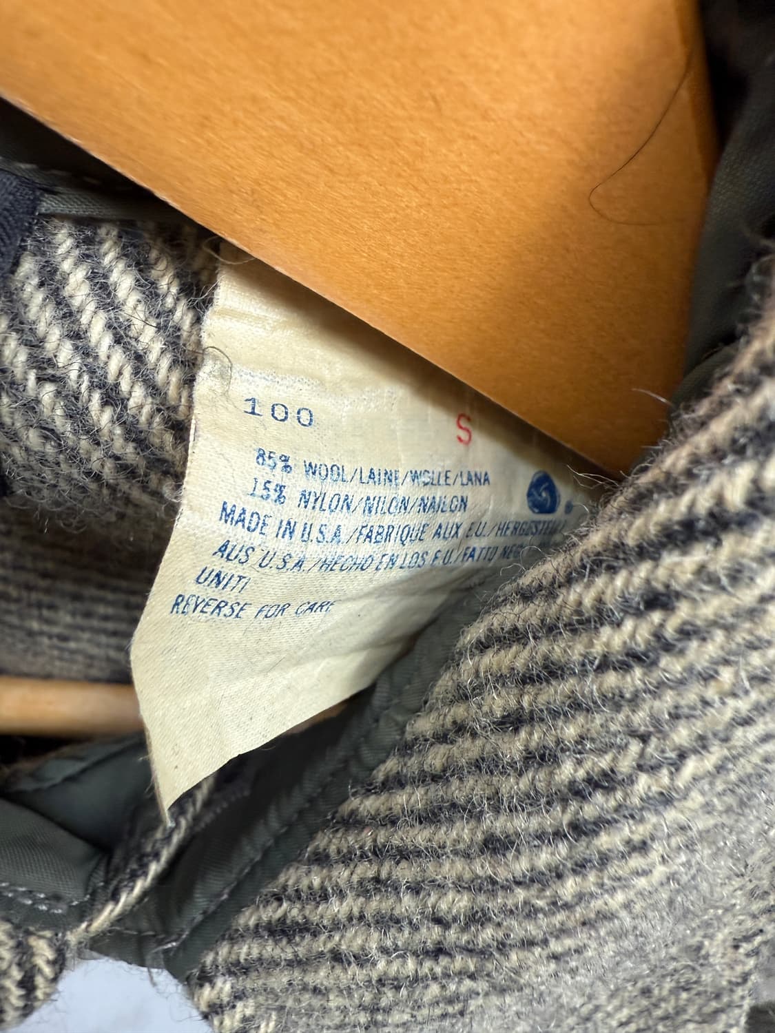 90s Hunting world 울 셔츠 상품이미지5