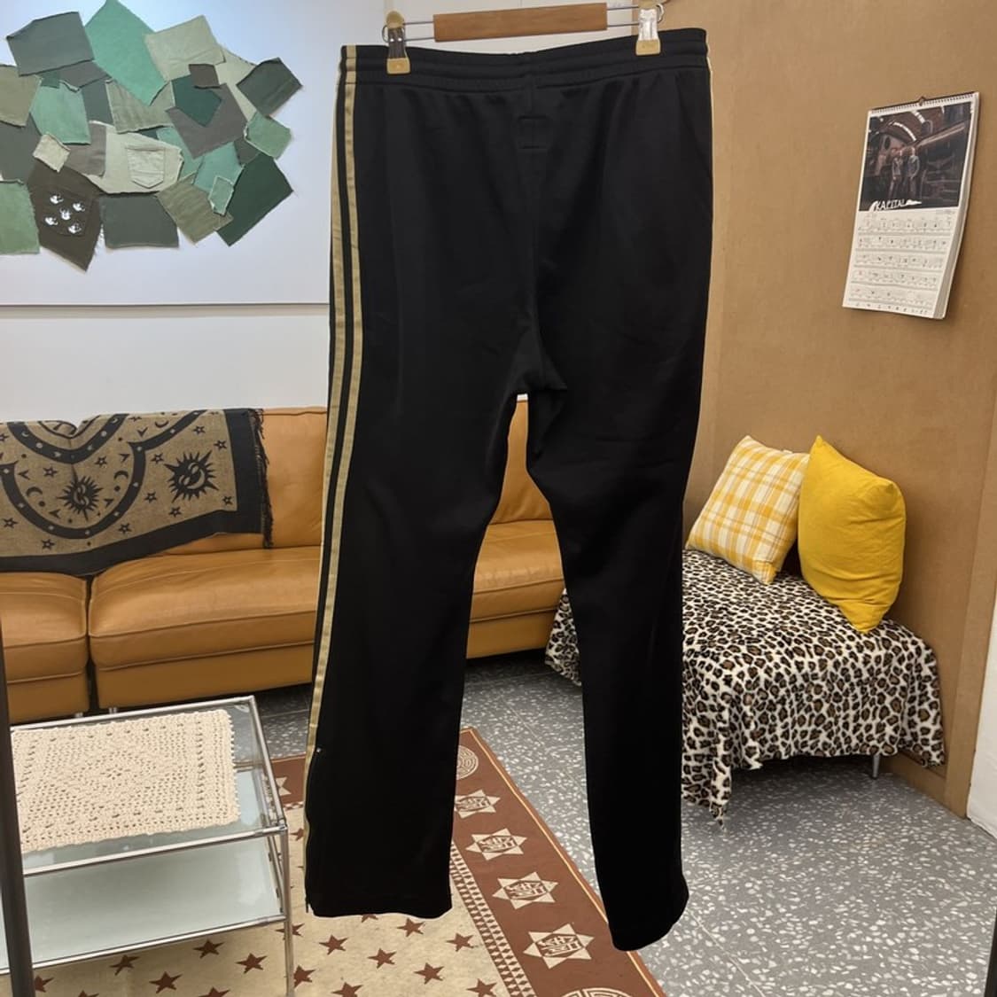 아디다스 흑탭 Y2K 유로파 대장핏 검골 트랙팬츠 95 C09923 상품이미지4