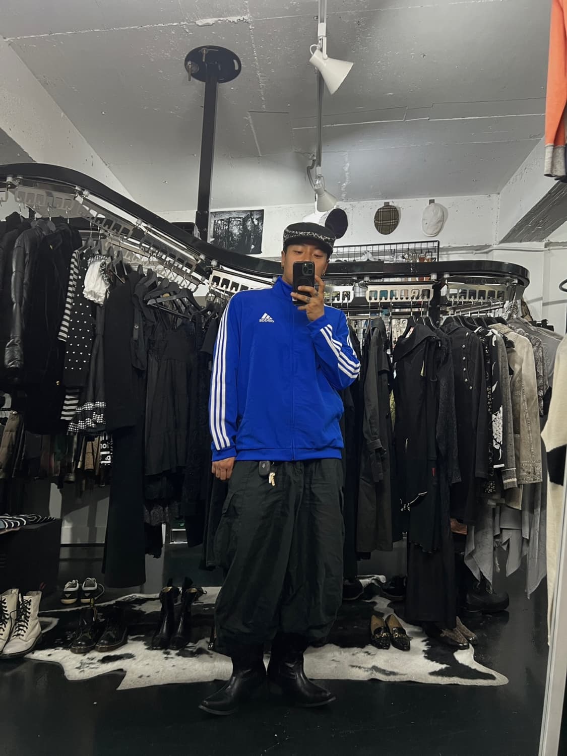 Adidas 블루 져지 L 상품이미지2